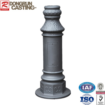 Aluminum sand casting foundry supply decorative aluminium lamp post base aluminium die casting led street light housing